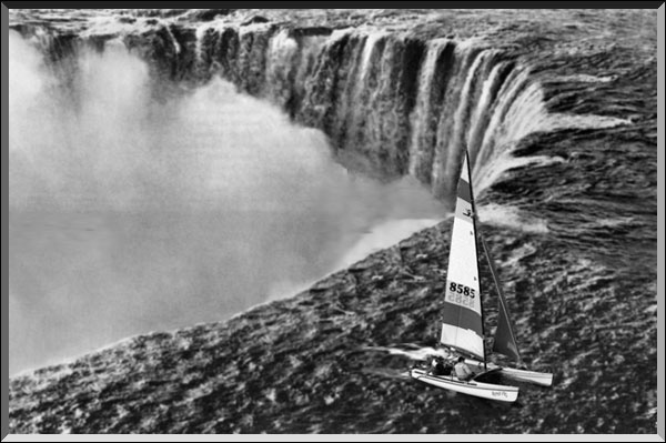 Nick & Bob challenge the Mighty Niagara Falls !!!